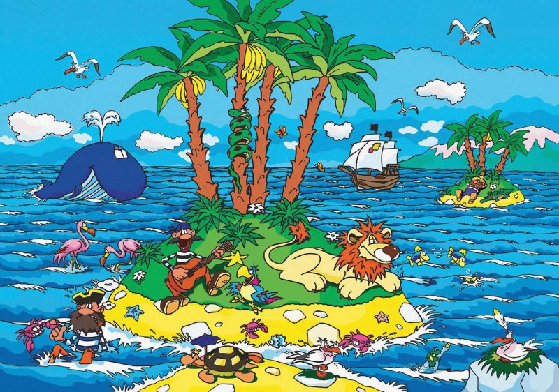 Cartoon island