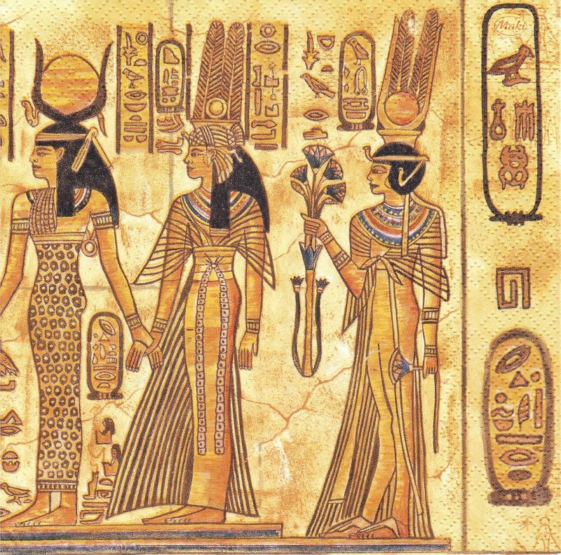 Рисунок В Египетском Стиле