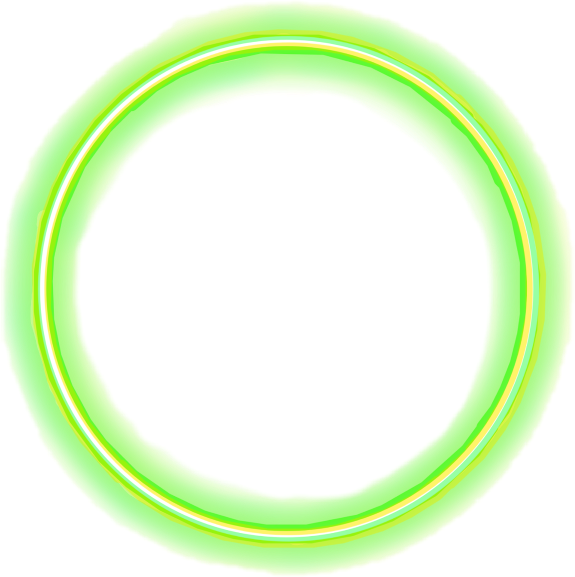 Неоновый круг на прозрачном фоне. Неоновый круг на белом фоне. Зеленый круг. Неоновый круг без фона. Неоновая обводка