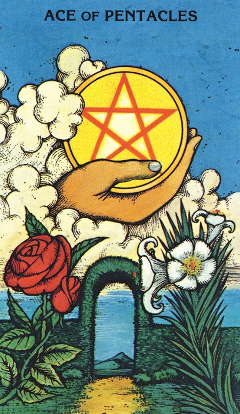 Ace of Pentacles Таро