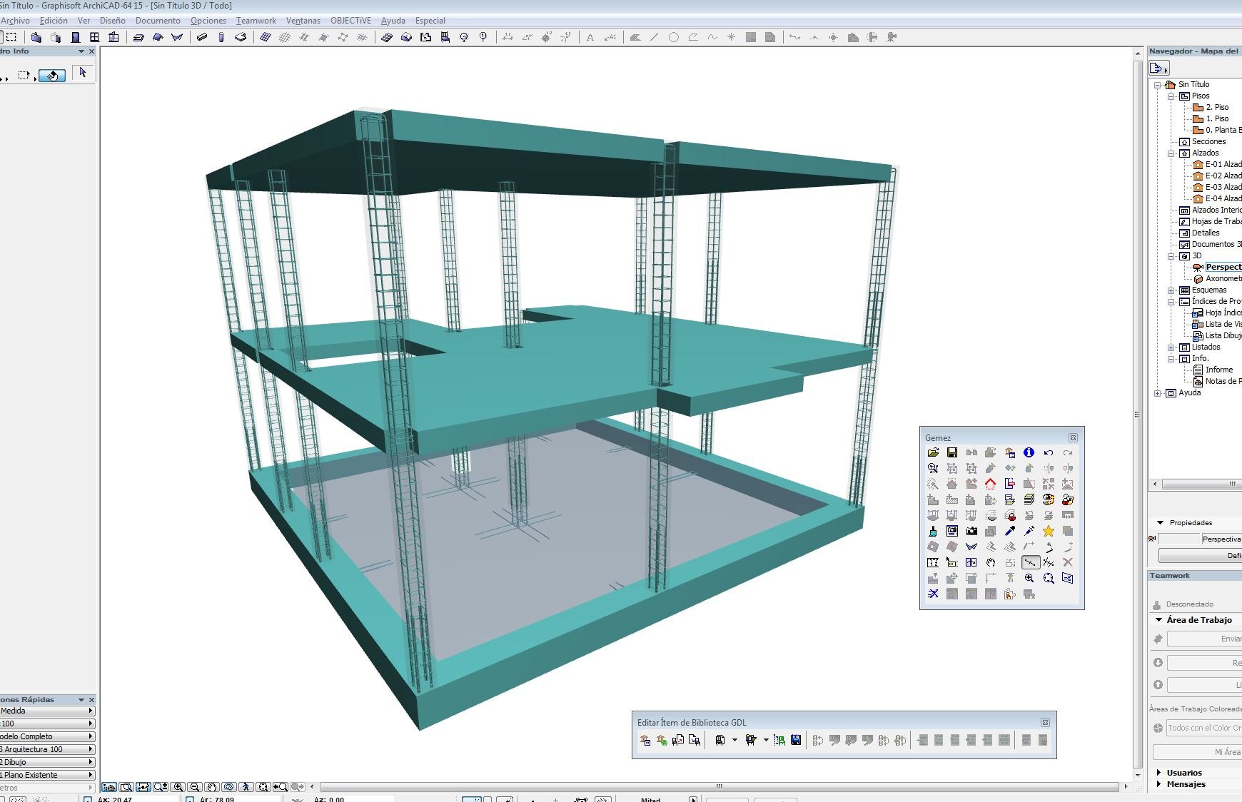 Архикад 3d ограждение