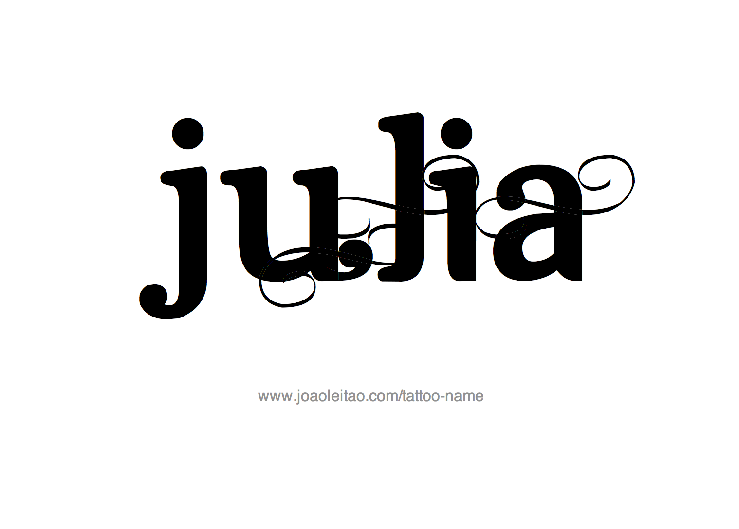 Юля на английском языке. Julia красивым шрифтом. Юля на английском.