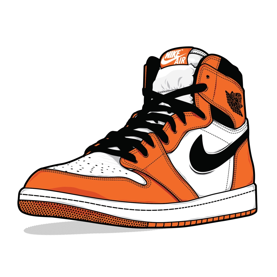 Nike Air Jordan 1 арт