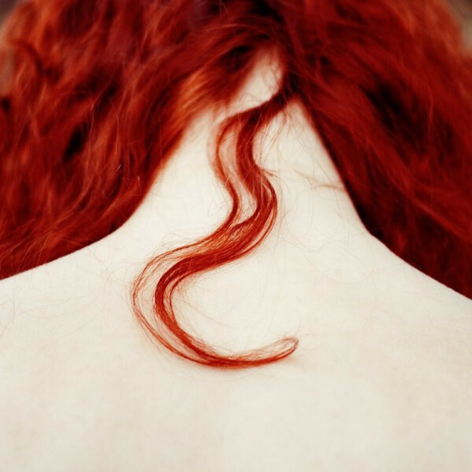 Рыжие: фото со спины