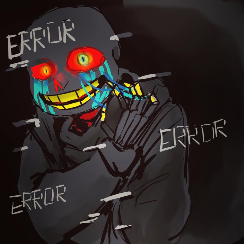 Торт в форме Еррора Санс