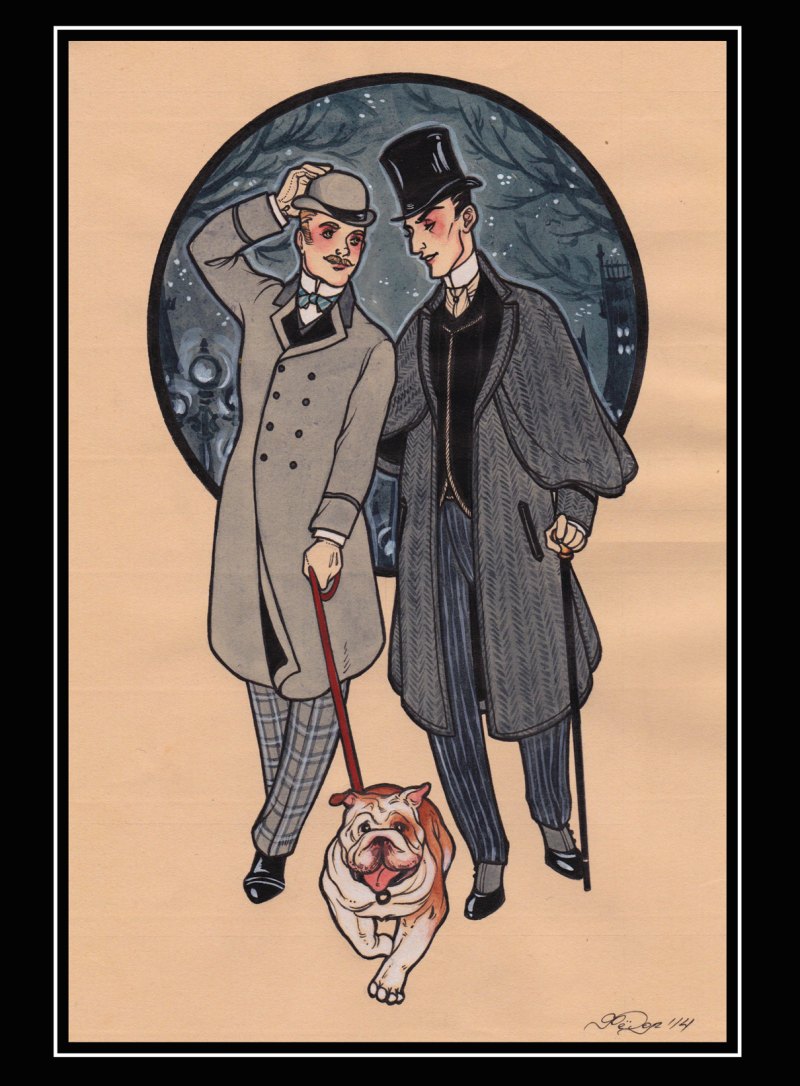 Доктор ватсон и карандашный огрызок. Холмс и доктор Ватсон рисунок. Ватсон иллюстрация. Приключения Шерлока Холмса иллюстрации.