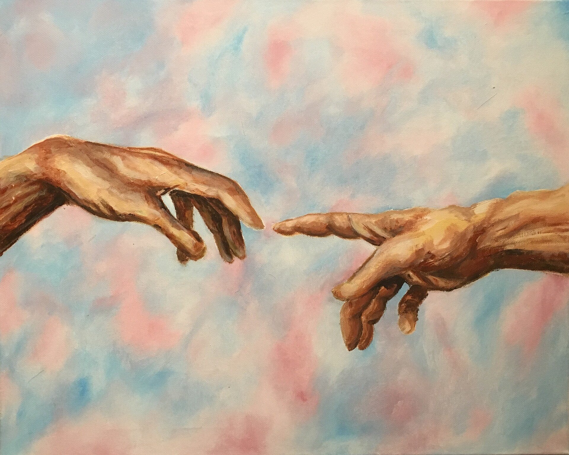 Как называется соприкосновение. Микеланджело Сотворение Адама руки. Сотворение Адама Микеланджело Эстетика. Сотворение Адама руки Эстетика. Микеланджело две руки картина тянутся друг.