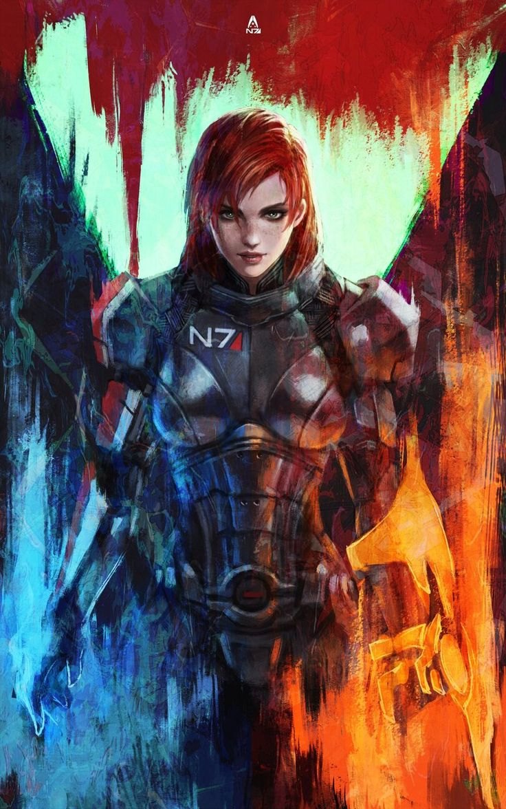 Mass Effect Джейн Шепард