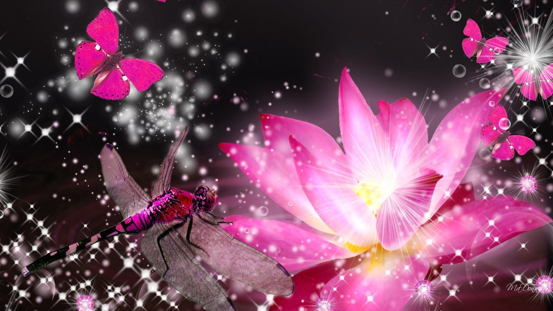 Живые открытки на телефон. Розовые бабочки. Красивый фон с бабочками. Сияющая бабочка. Розовые цветы и бабочки.
