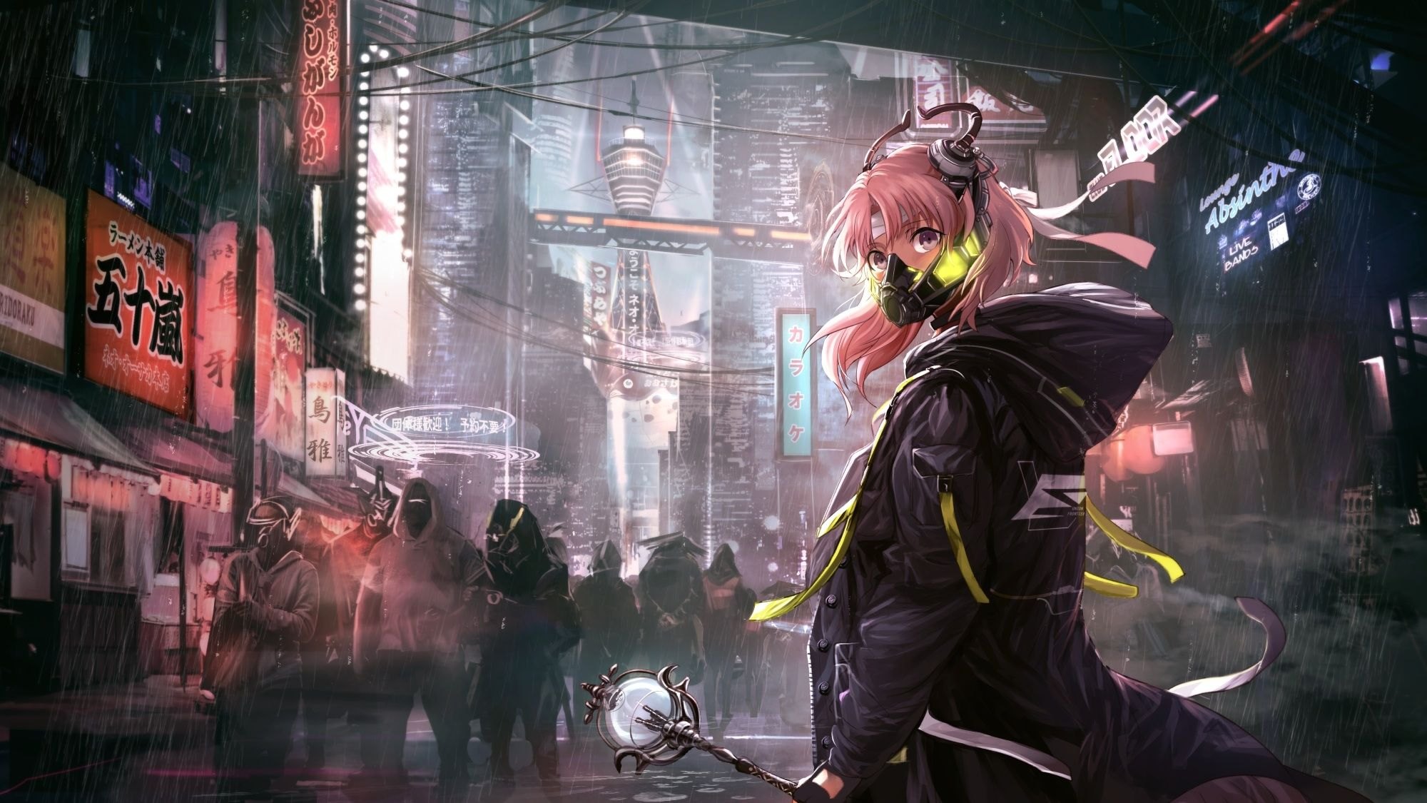 Cyberpunk wallpaper for android фото 109