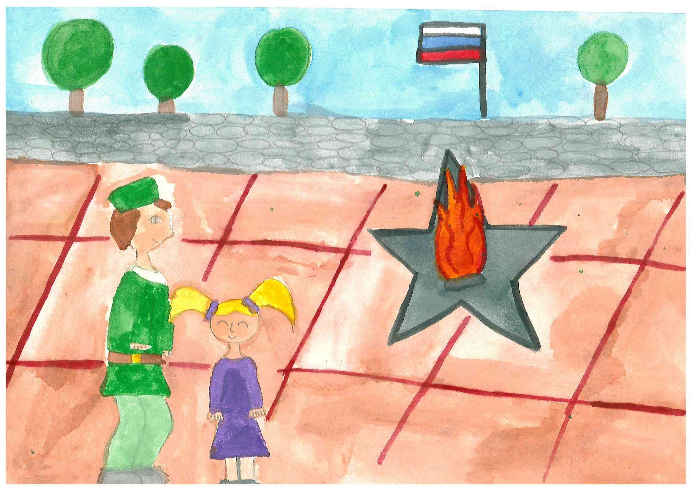 Детский рисунок вечный огонь. Рисунок на тему вечный огонь. Вечный огонь рисунок для детей. Рисование для детей вечный огонь. Солдат у вечного огня рисунок.