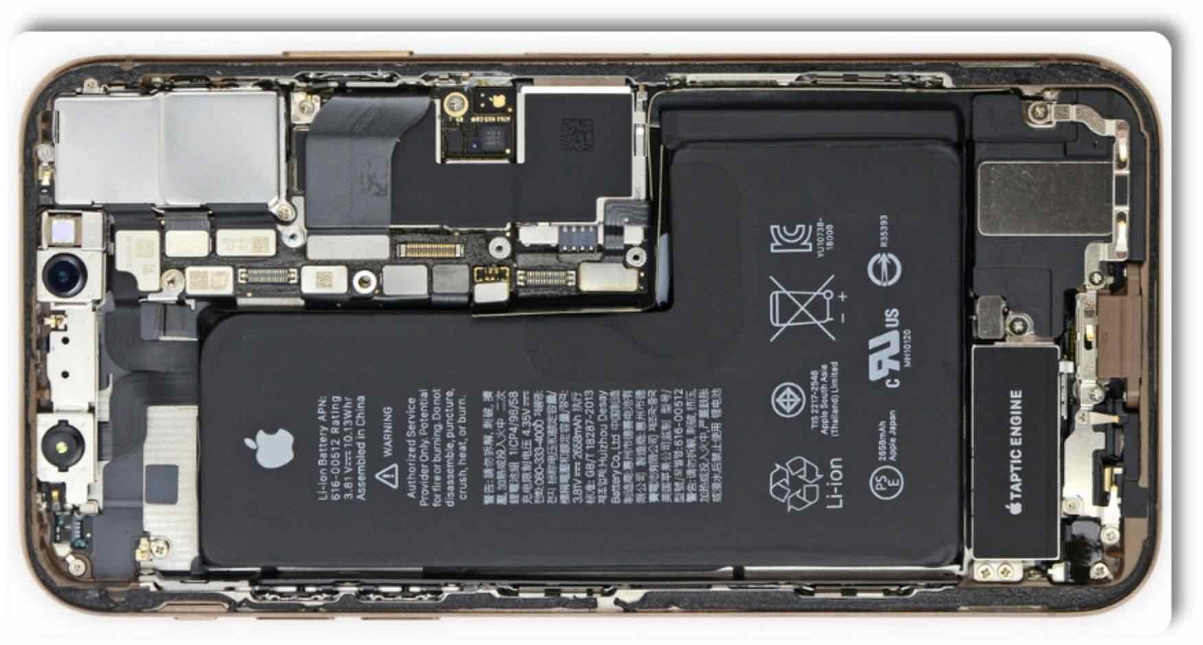 Айфон 13 pro аккумулятор. Iphone XS Max изнутри. Батарея iphone XS Max. Iphone XS Max без дисплея. Iphone 13 Pro Max изнутри.