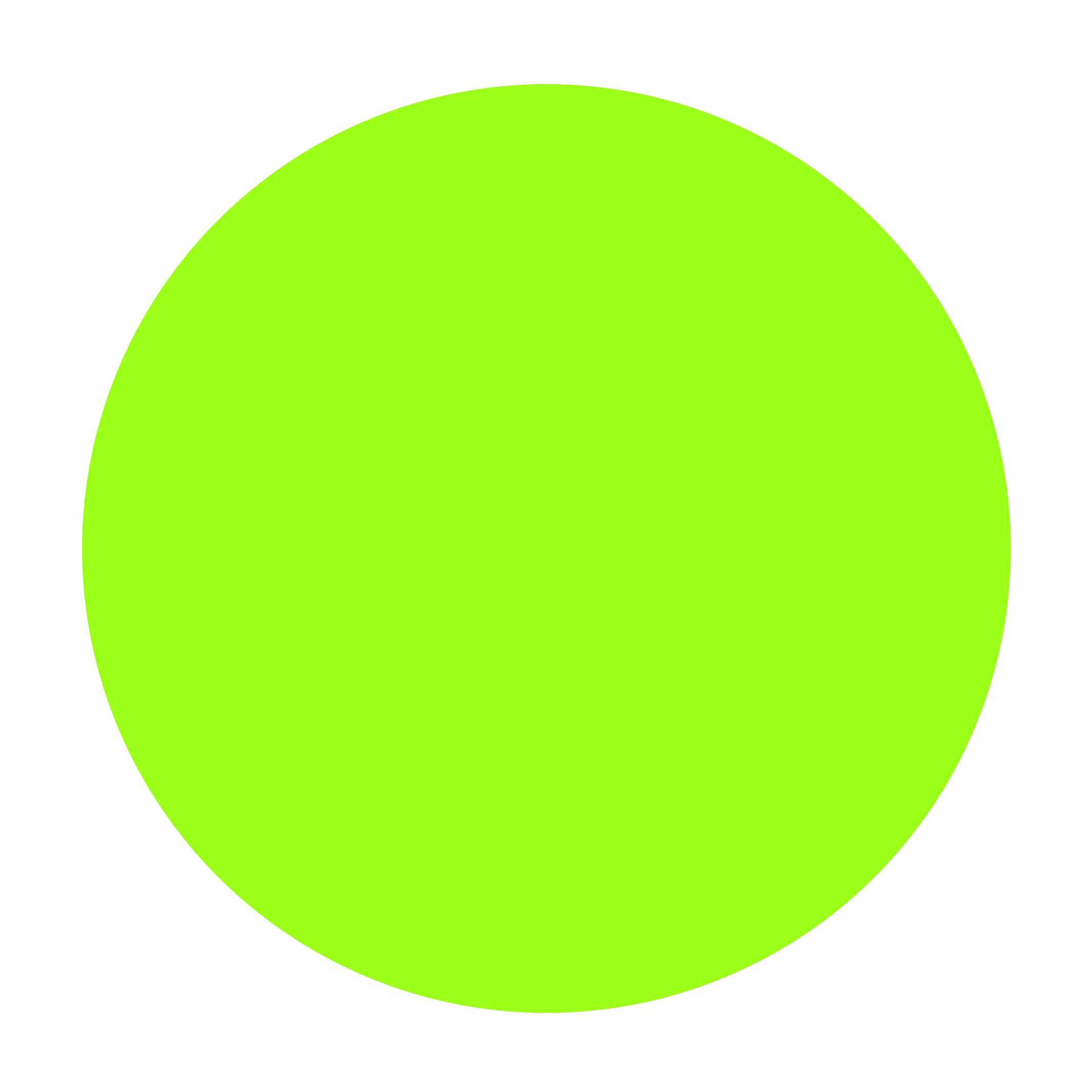 Зеленый треугольник на прозрачном фоне
