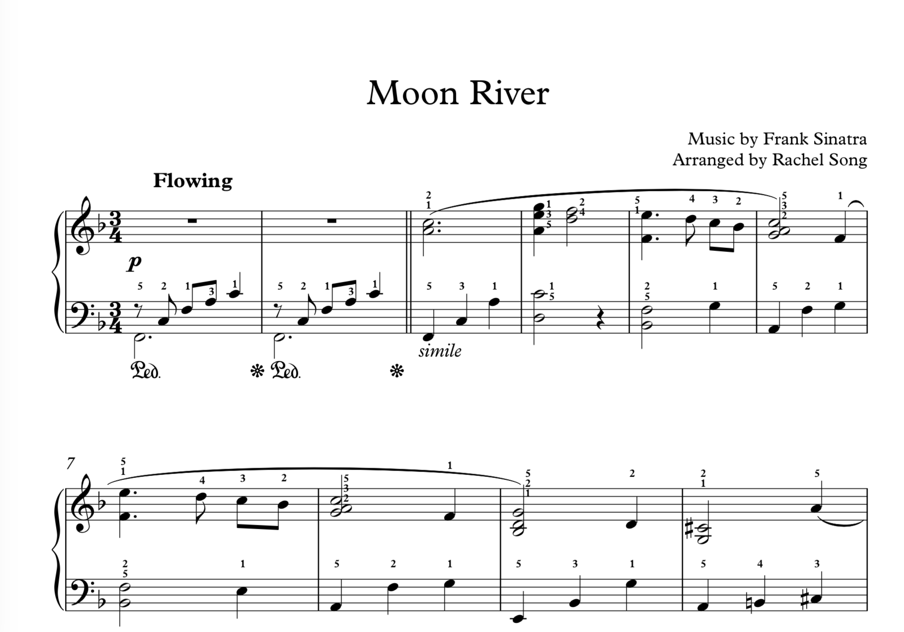 Мун ривер песня. Мун Ривер Ноты для фортепиано. Moon River Ноты для фортепиано. Moon River Манчини Ноты. Мун Ривер переложение для фортепиано.