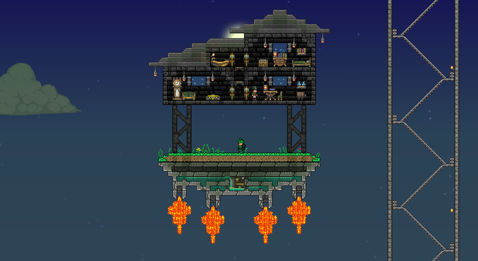 Steampunker house terraria