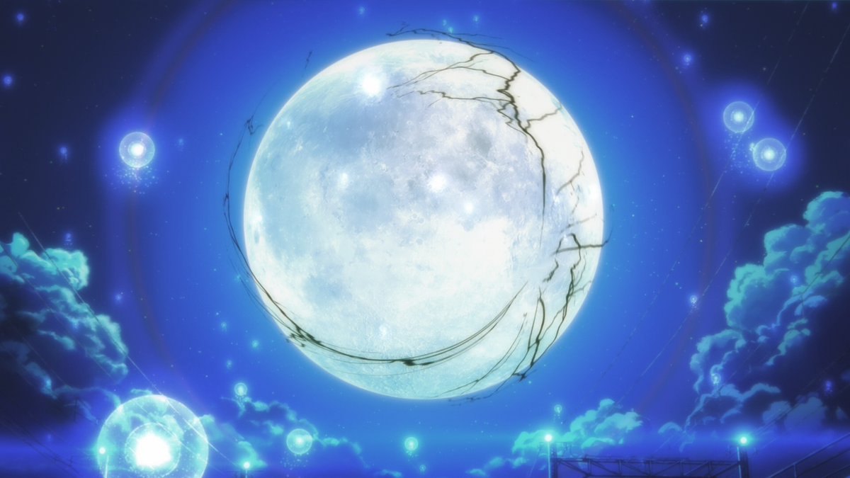 Лунный вечер аниме
