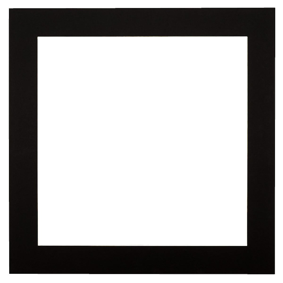Черная рамка для фото на прозрачном фоне