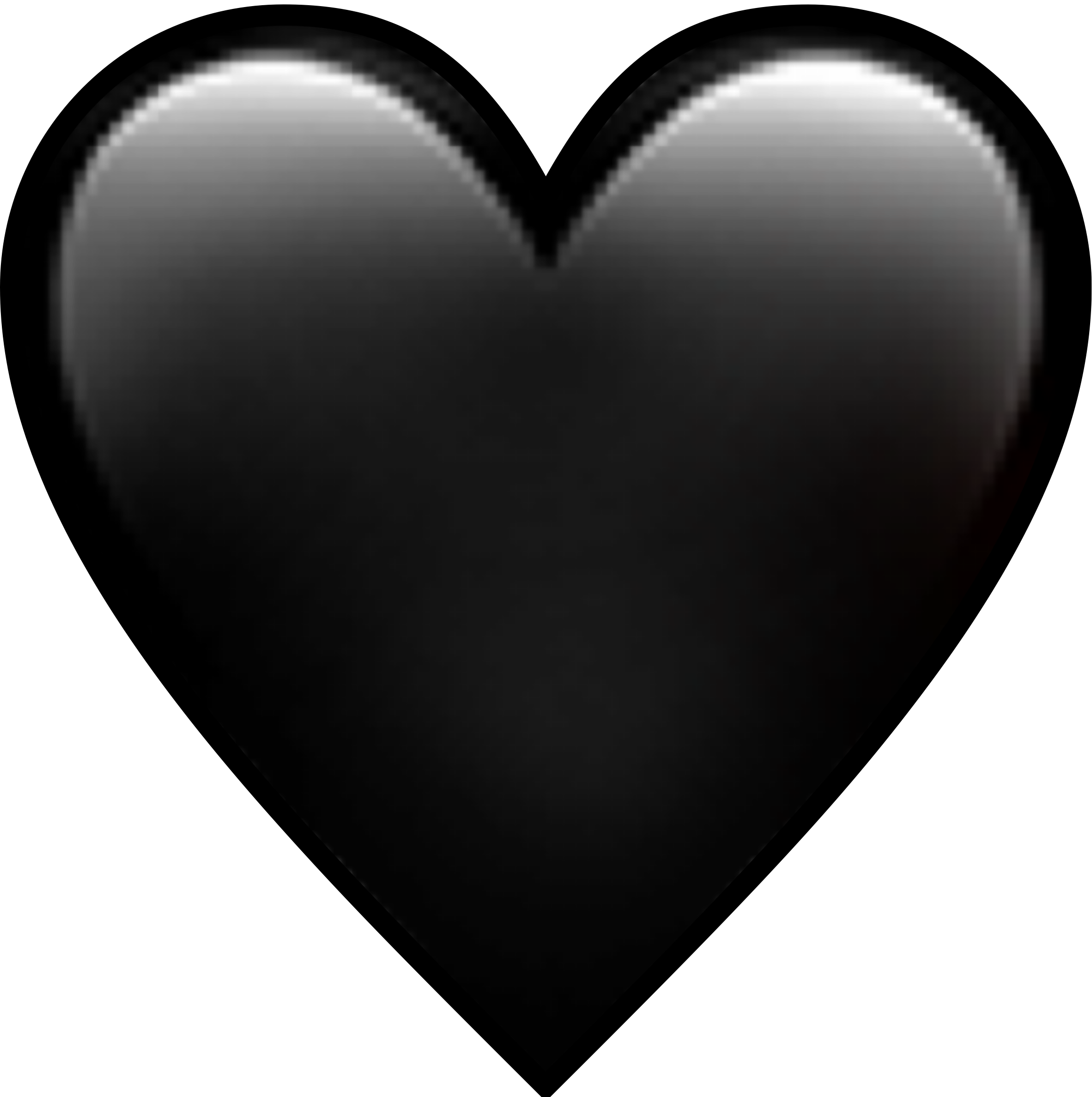 сердечки черные на стим фото 3
