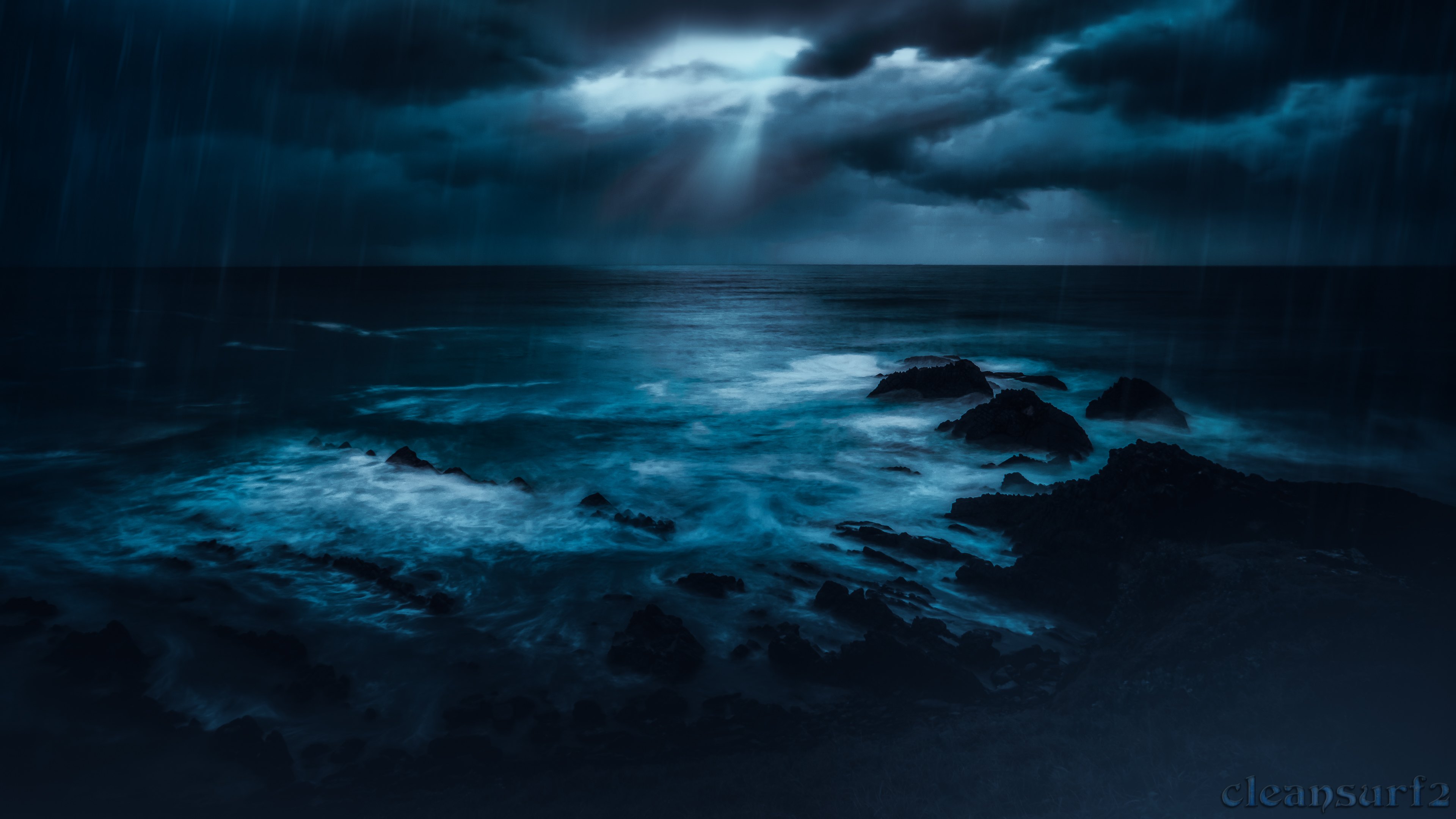 Темный шторм. Тёмное море Геншин. Ночное море. Море шторм. Мрачное море.
