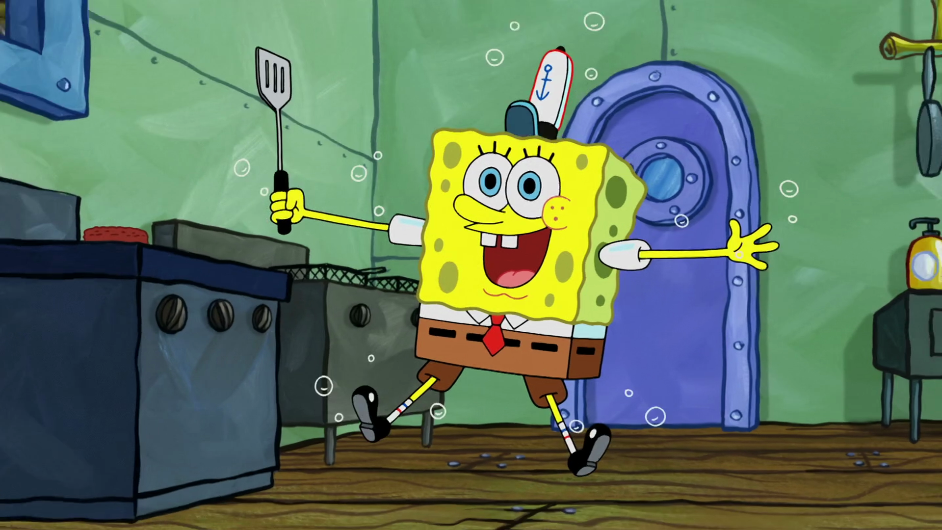 Гниль фрикаккасэ"губка Боб квадратные штаны". Губка Боб с лопаточкой. Spongebob tango
