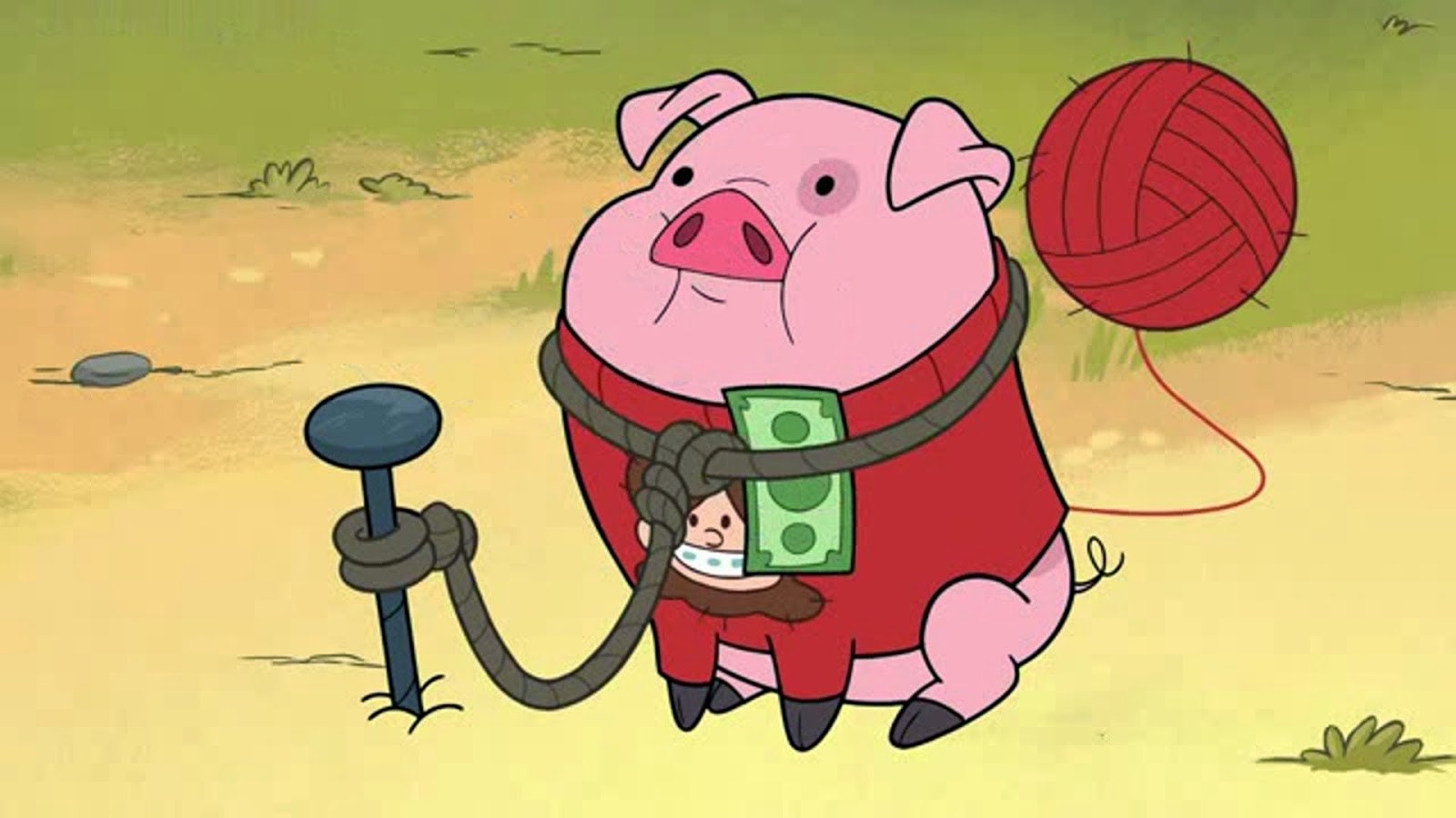 Персонаж свинья в сериалах