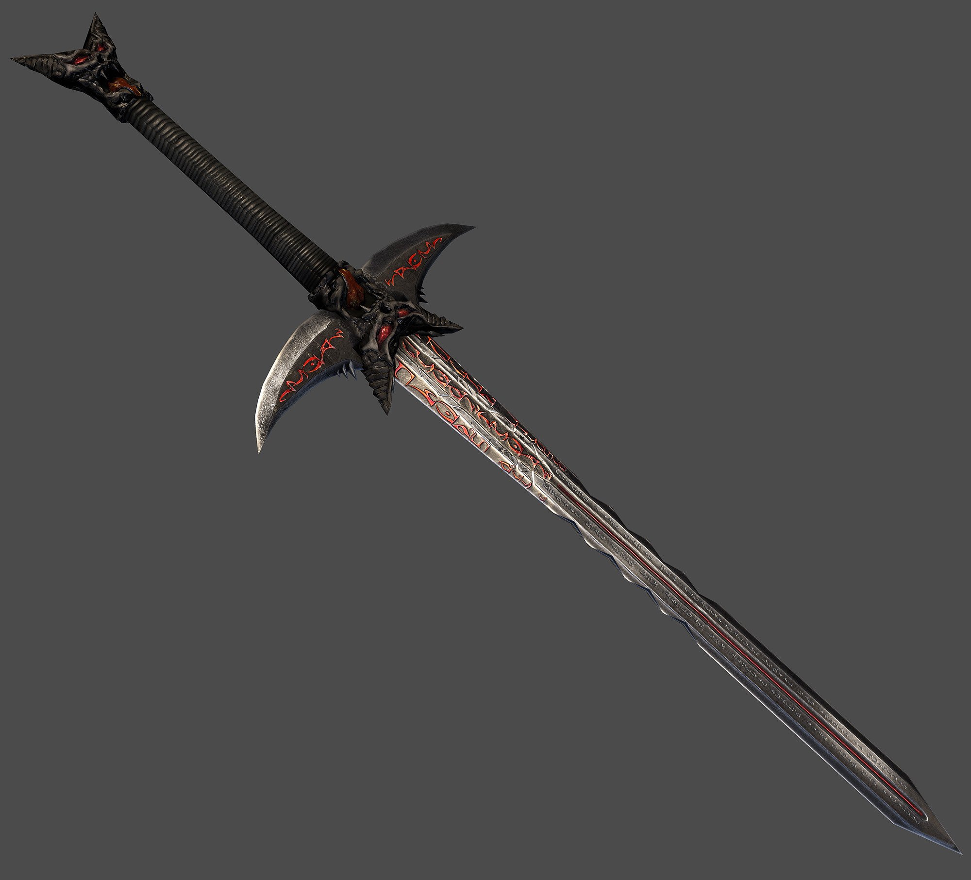 Клинок готов. Даэдрический меч ("Daedric Sword"). Даэдрическая катана морровинд. Даэдрический двуручный меч арт. Даэдрический меч морровинд.