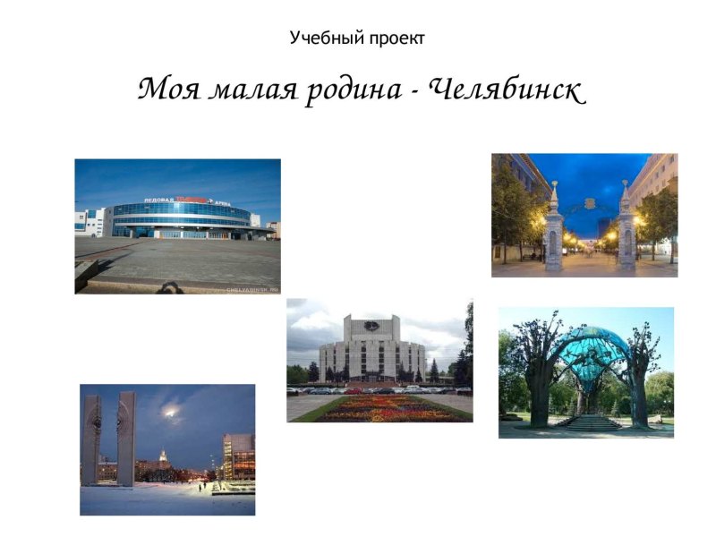 Проект моя малая Родина 1 класс окружающий мир Челябинск