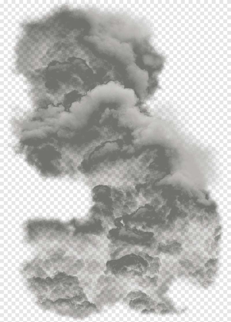 Круглое Дымное облако PNG