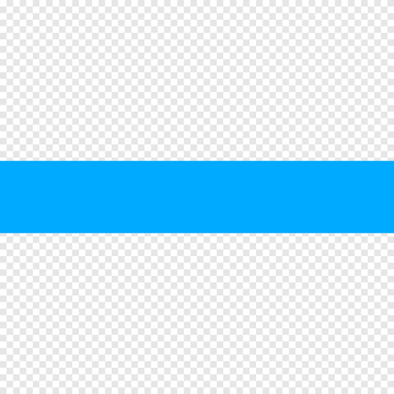 Голубая полоска на прозрачном фоне