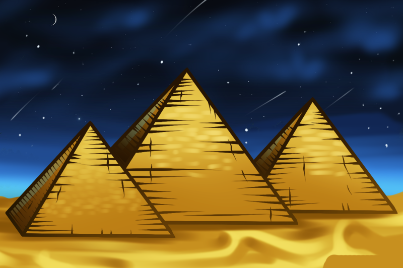 Египет Пирамида Хеопса картина по номерам на холсте 40х50