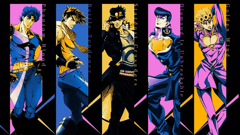 Jojo bizarre Adventure обои