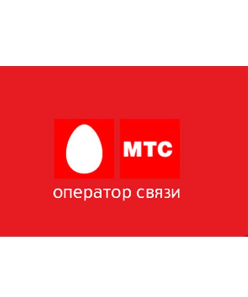 Логотип сотового оператора МТС