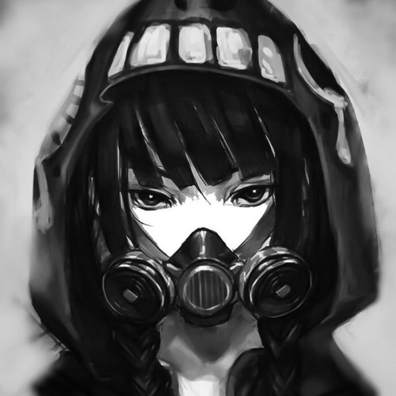 Gasmask girl Art.