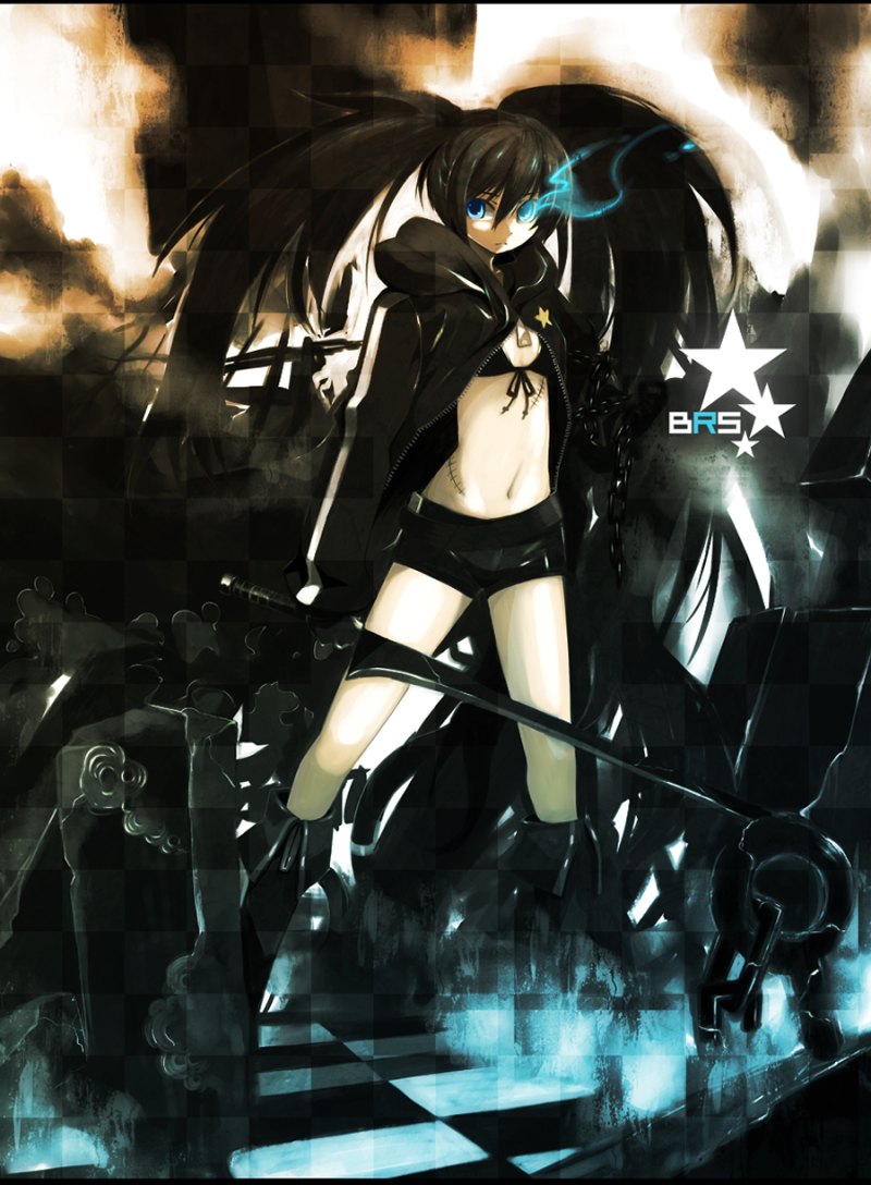 Black Rock Shooter Downfall аниме