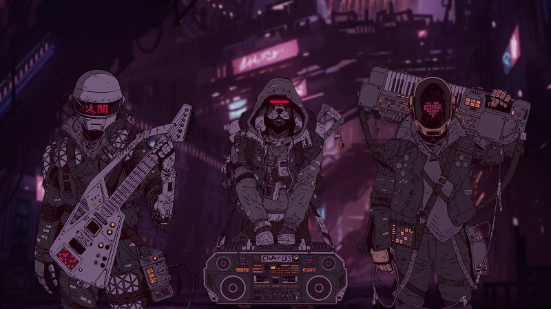 Daft Punk Cyberpunk 2077