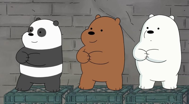 We bare Bears Эстетика