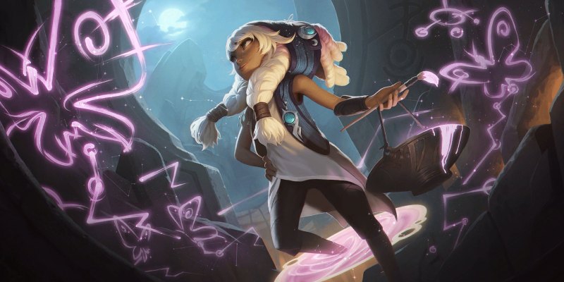 Гвен League of Legends рабочий стол