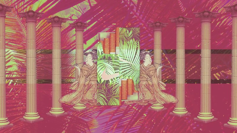 Retro Wave статуя