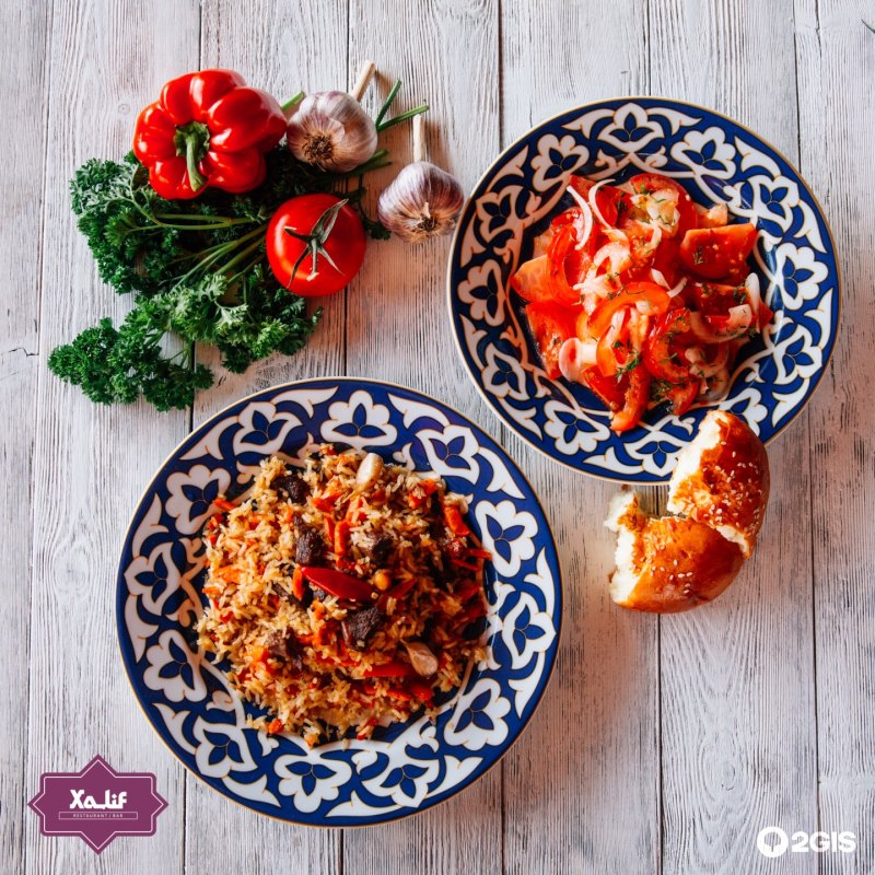 Фон для меню Восточной кухни