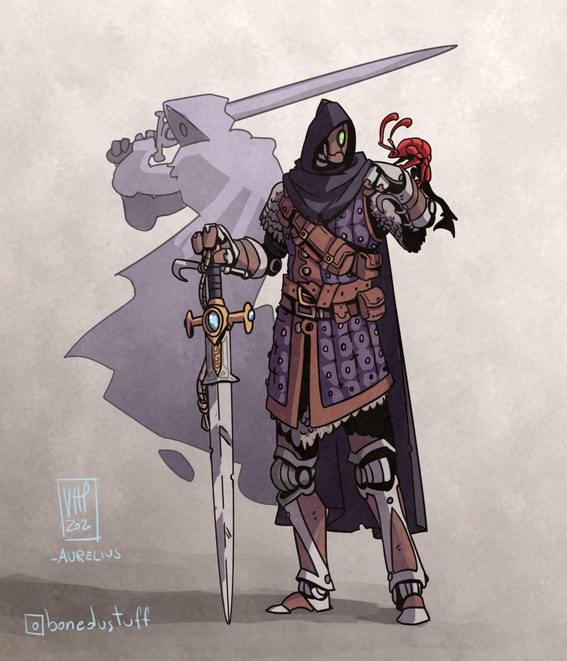 DND рыцарь Эхо арт
