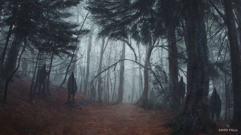 Silent Hill лес