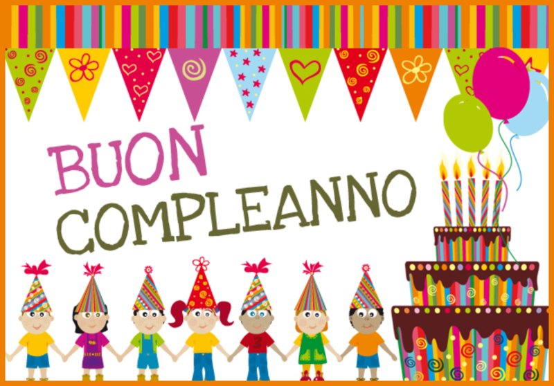 Buon compleanno открытки