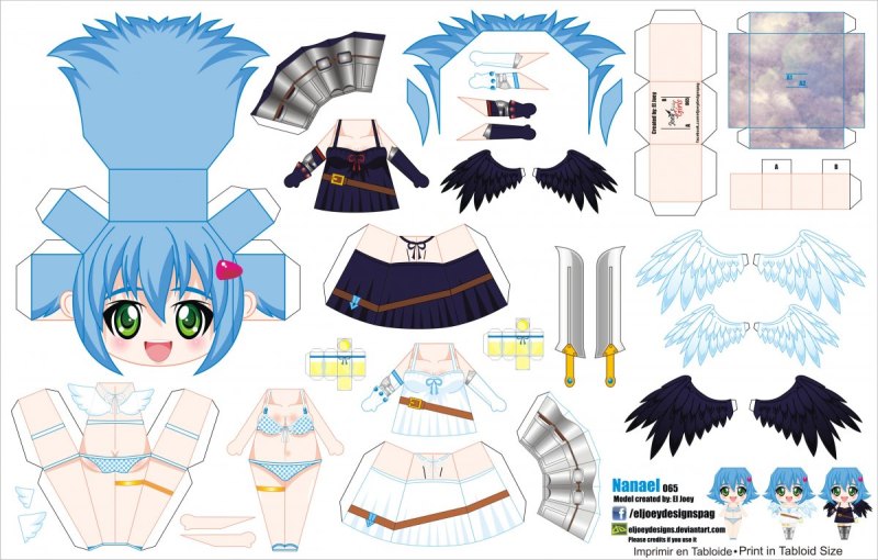 Papercraft атака титанов