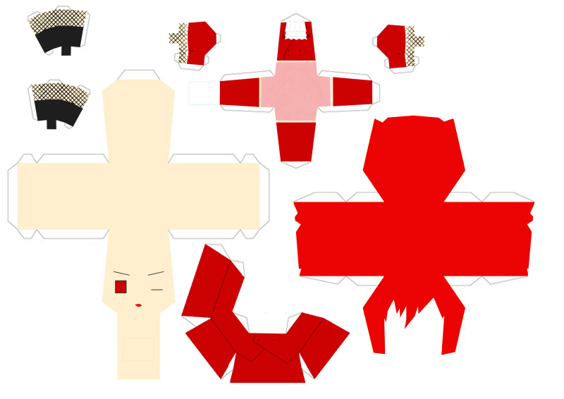 Papercraft темный дворецкий