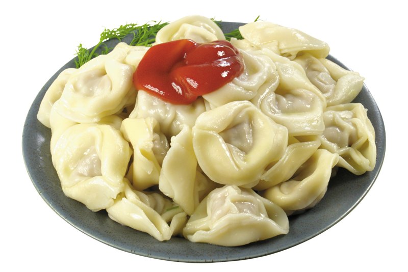 Пельмени на прозрачном фоне