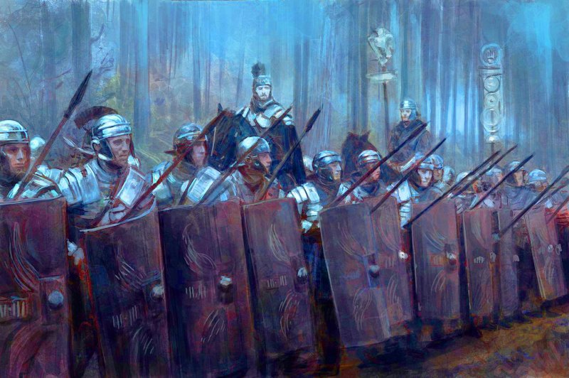 Римский легионер арт