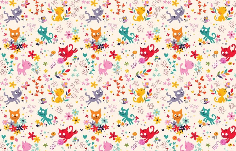 Фон с котиками
