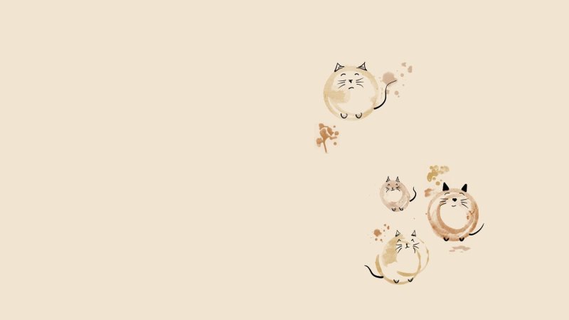 Фон для презентации про кошек для детей