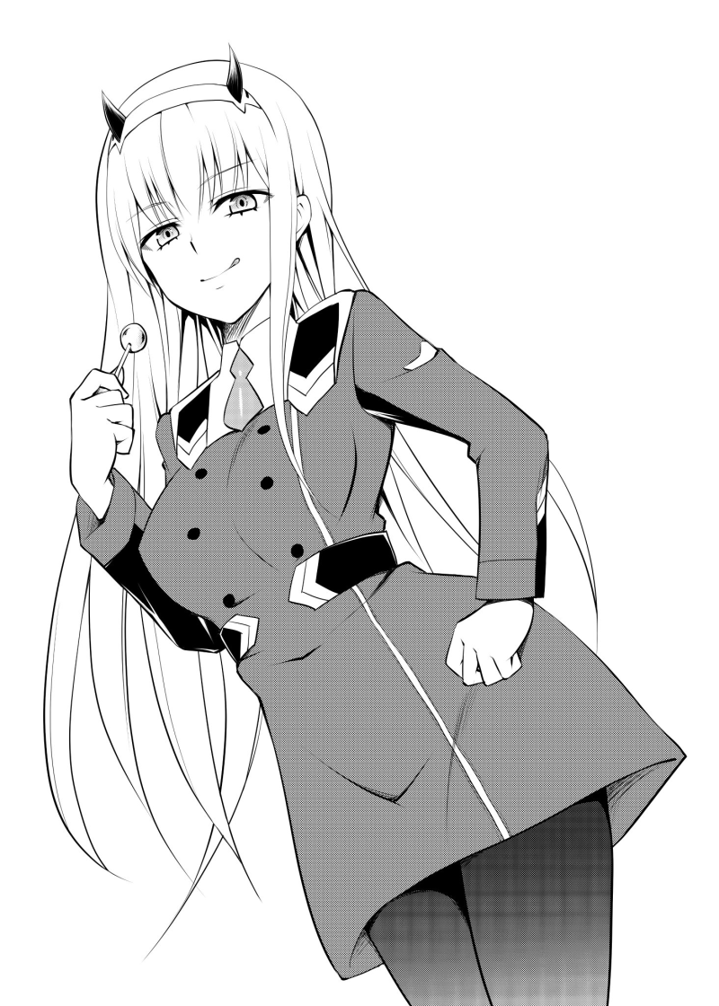 Zero two Манга