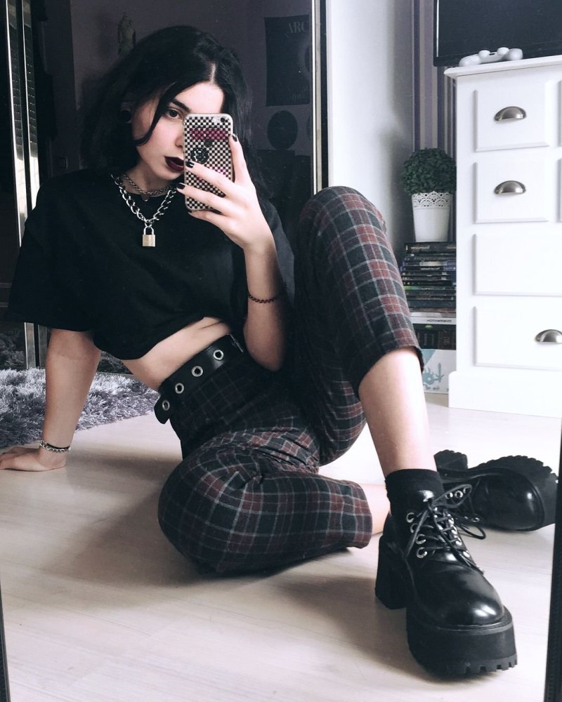 Goth outfit Грандж 2019